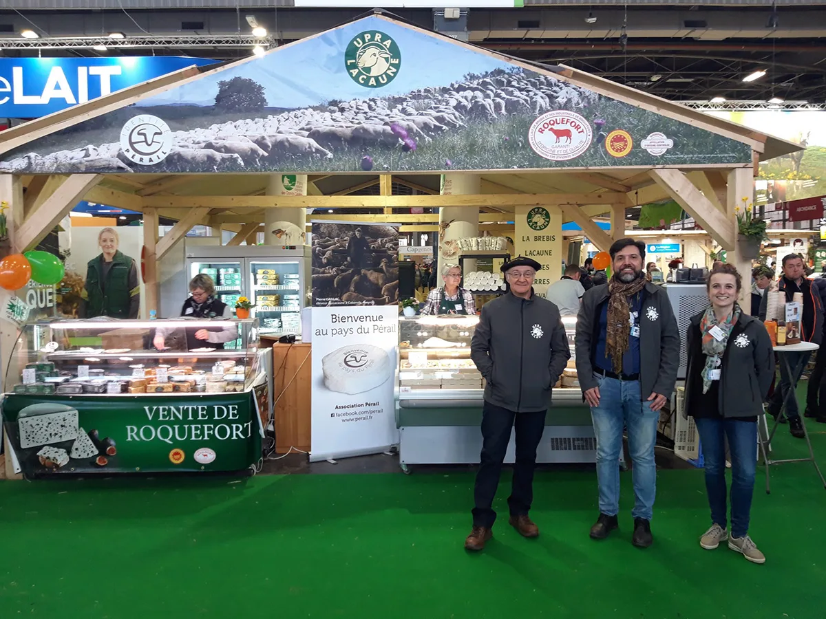 Stand UPRA Lacaune au Salon de l'Agriculture de Paris 2020